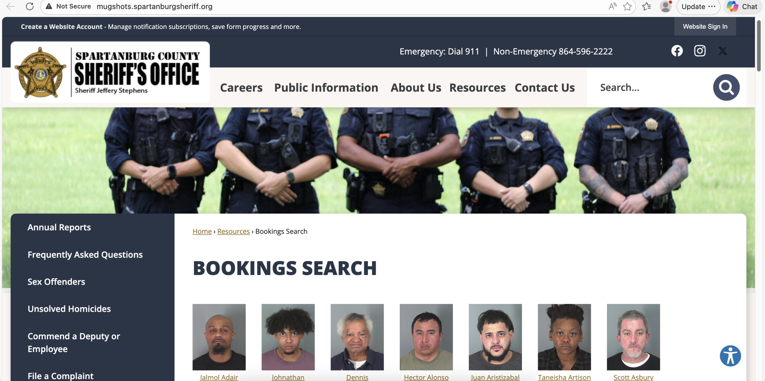 Spartanburg Mugshots